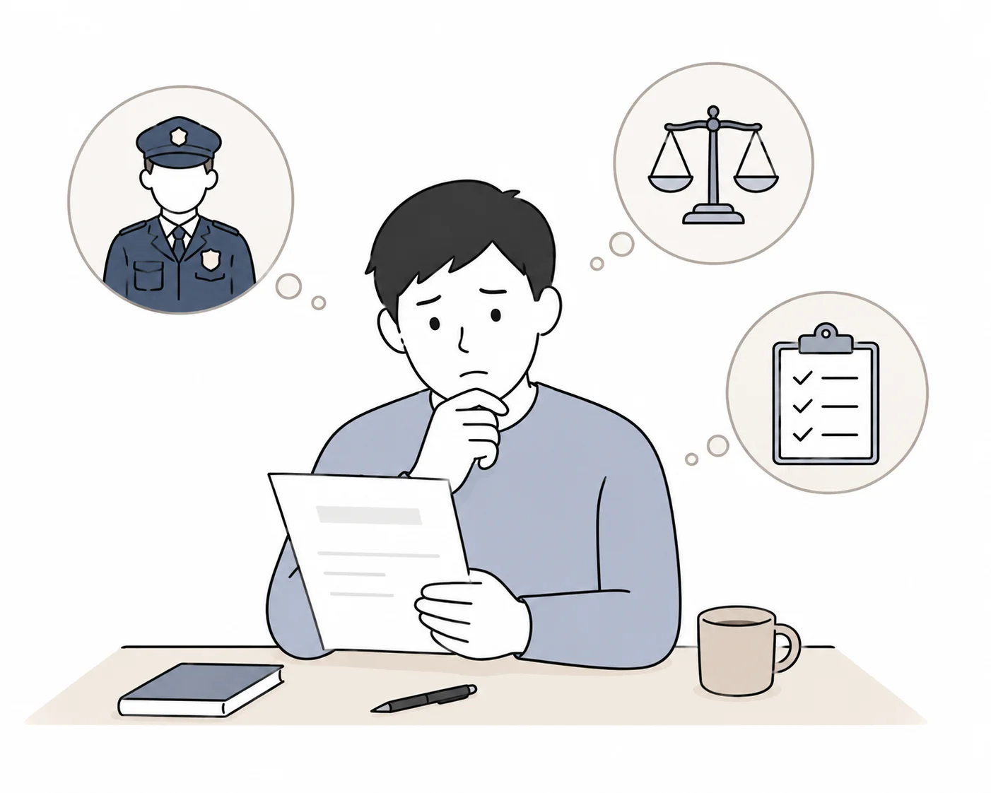 收到警察通知書後該怎麼辦？一定要去做筆錄嗎？